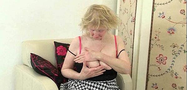  British granny craves orgasmic delight